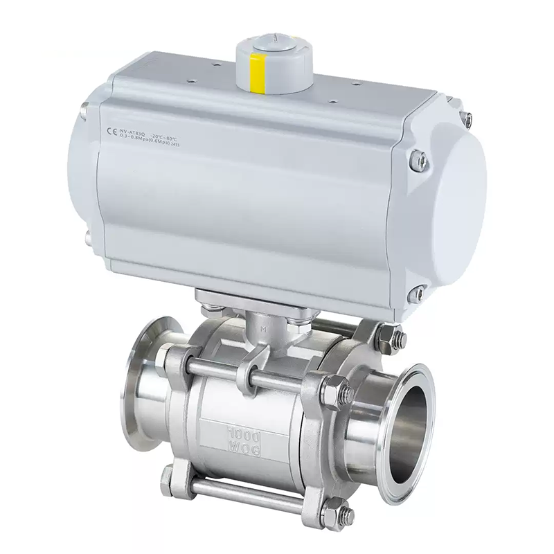 Pneumatic 3-piece Ball Valve